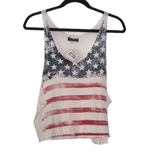 American 🇺🇸 crop top tank